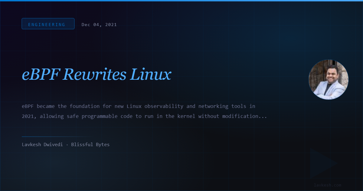 eBPF Rewrites Linux